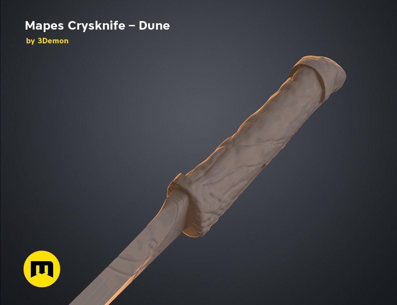 Mapes Crysknife - Dune 3D print model_12