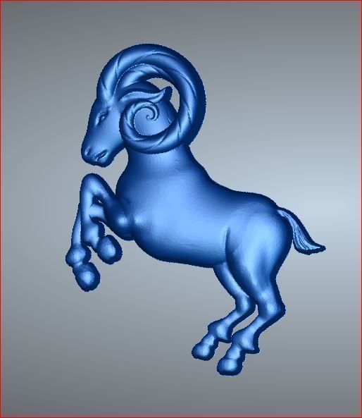 RAM Pendant 3D print model_6