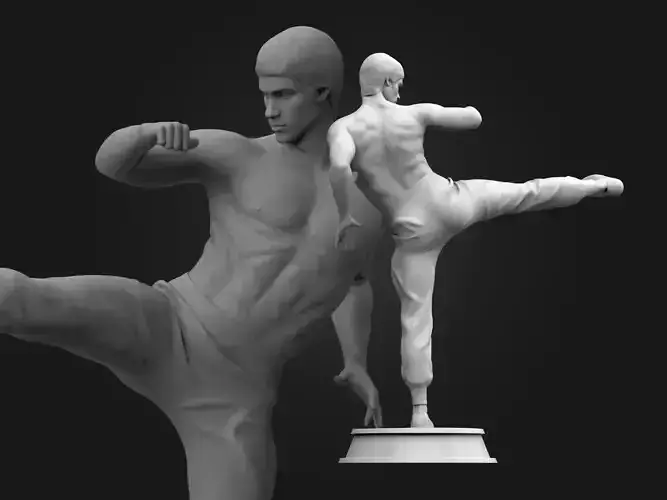 BRUCE LEE 3D Printable 2S