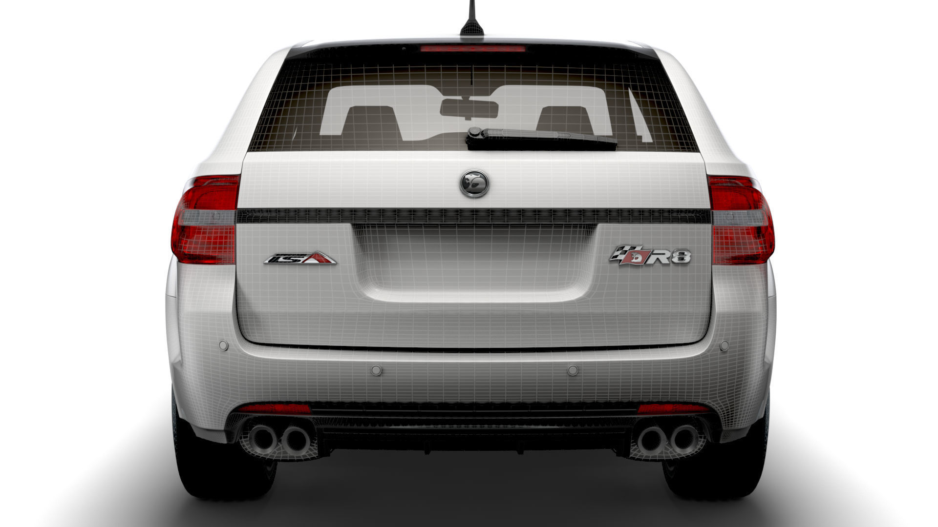 HSV Clubsport Tourer R8 Gen F 2015 3D model_22