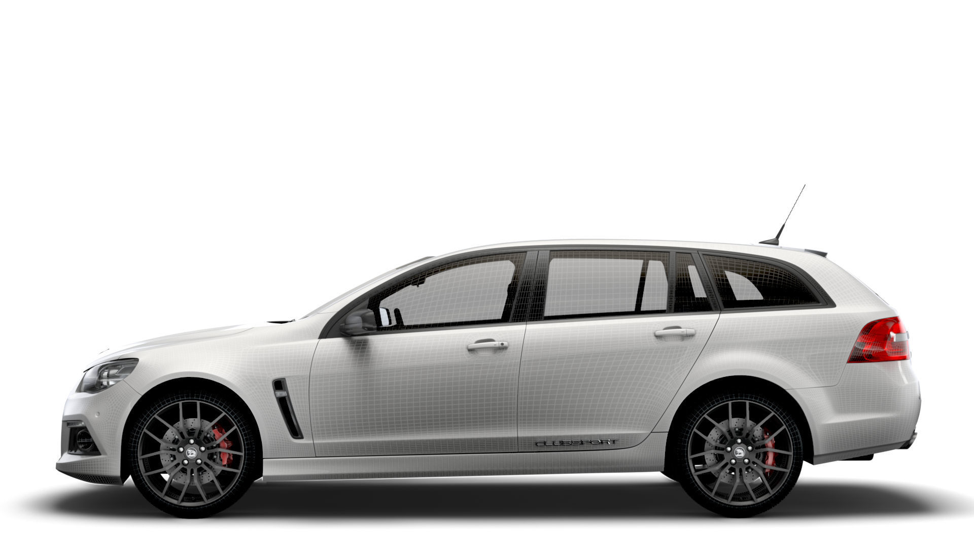 HSV Clubsport Tourer R8 Gen F 2015 3D model_16