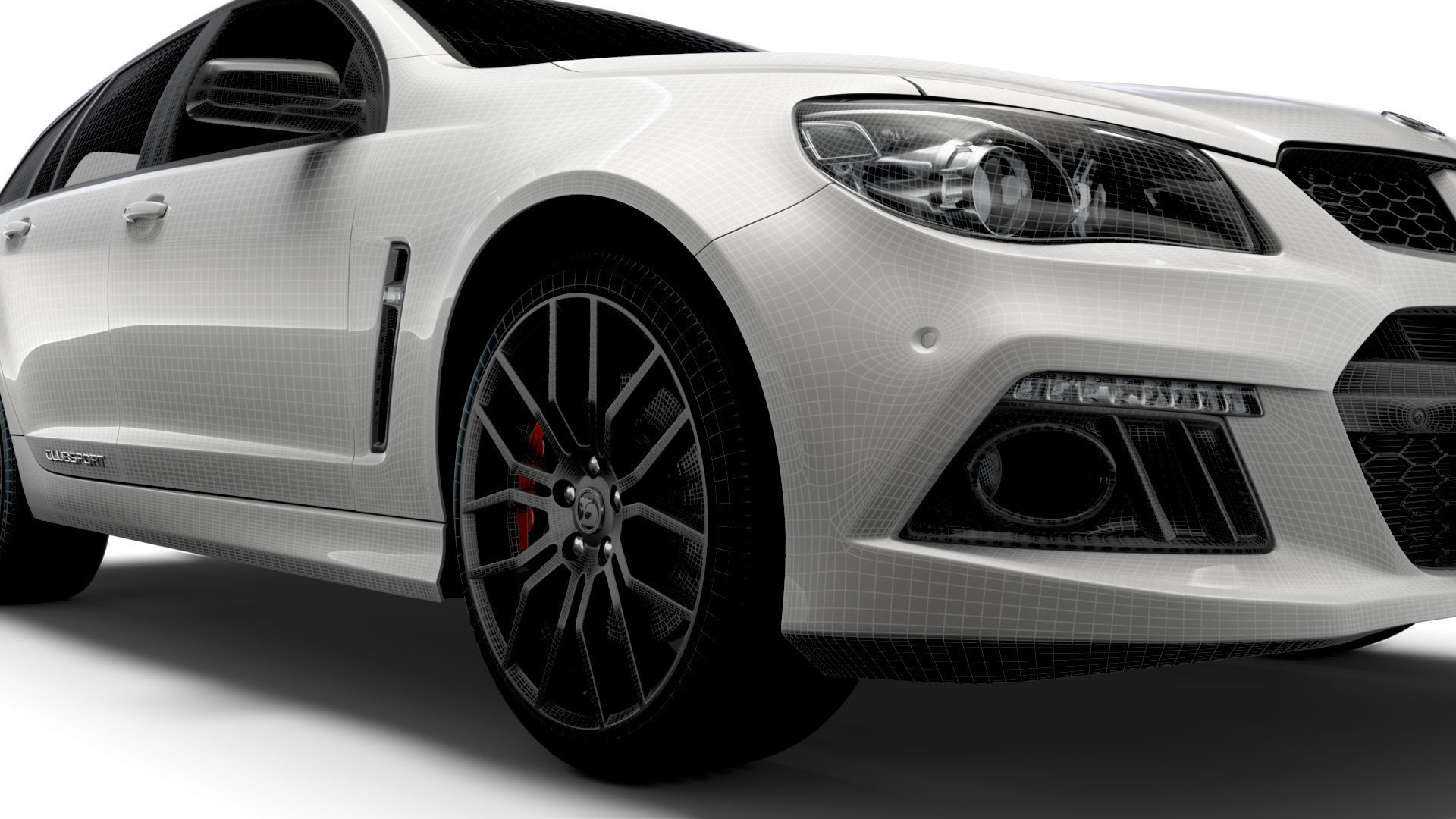 HSV Clubsport Tourer R8 Gen F 2015 3D model_17