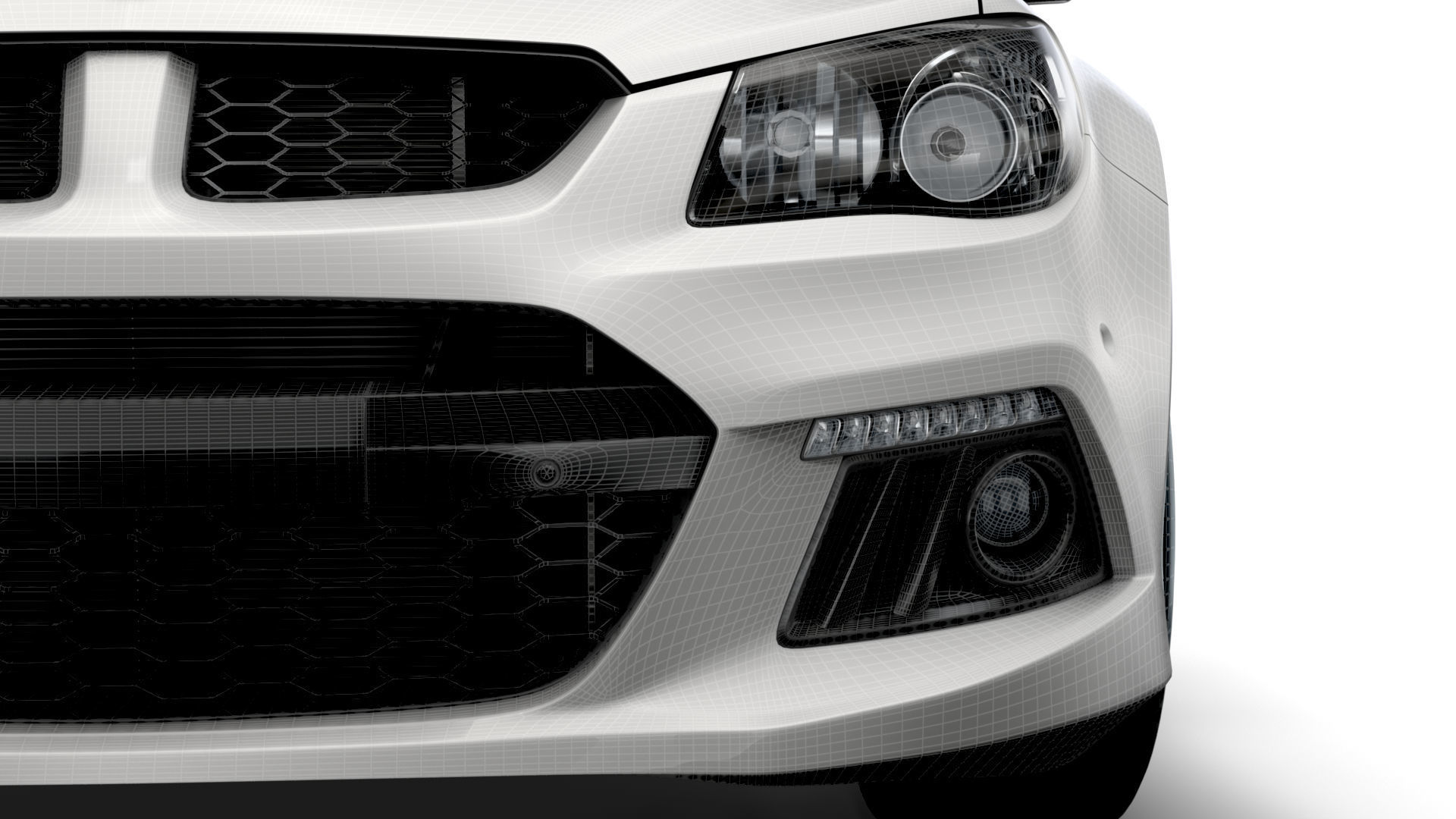 HSV Clubsport Tourer R8 Gen F 2015 3D model_19