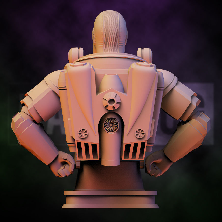Fan Art Buzz Lightyear - Bust 3D print model_5