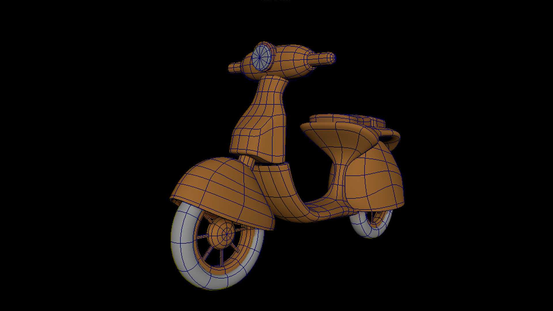 Low Poly Motorbike Rigged 3D model rigged | CGTrader