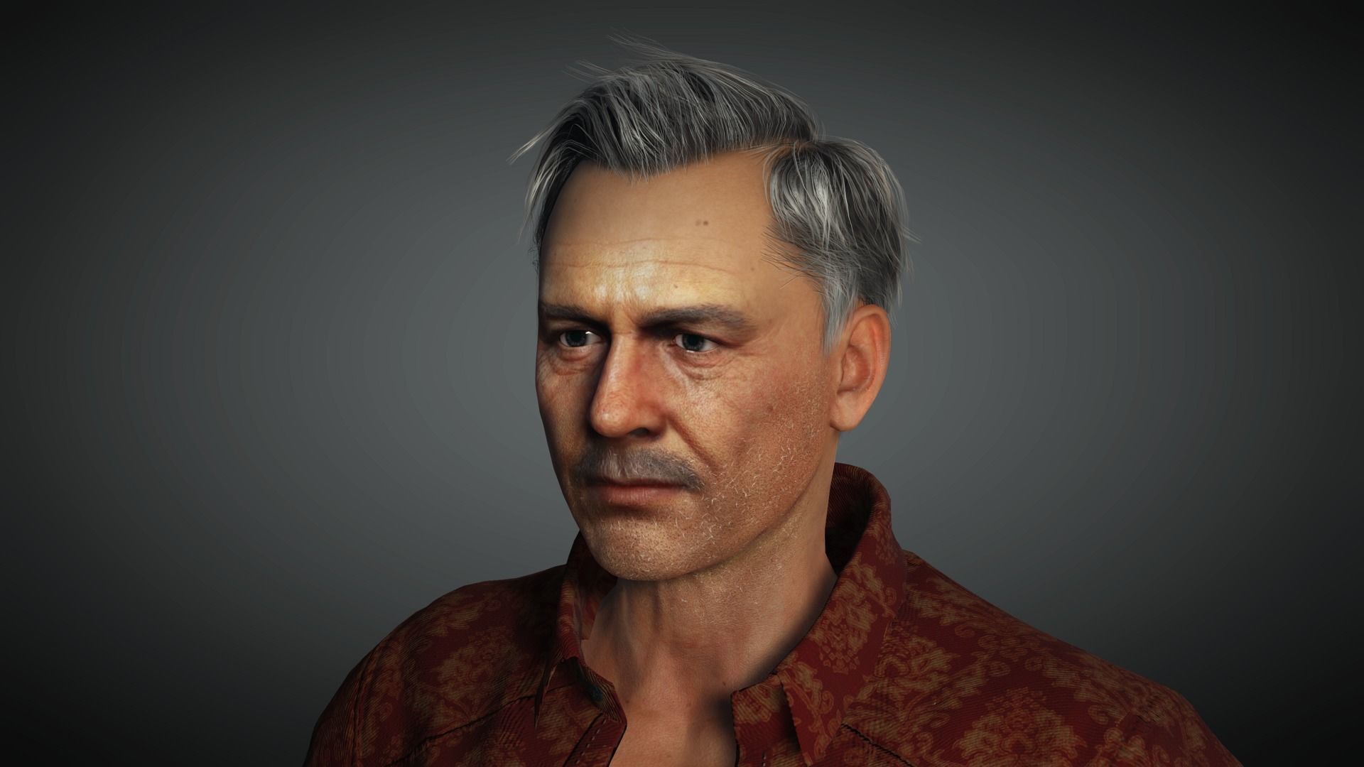 AAA Realistic Male Character 12 Low-poly 3D model_16