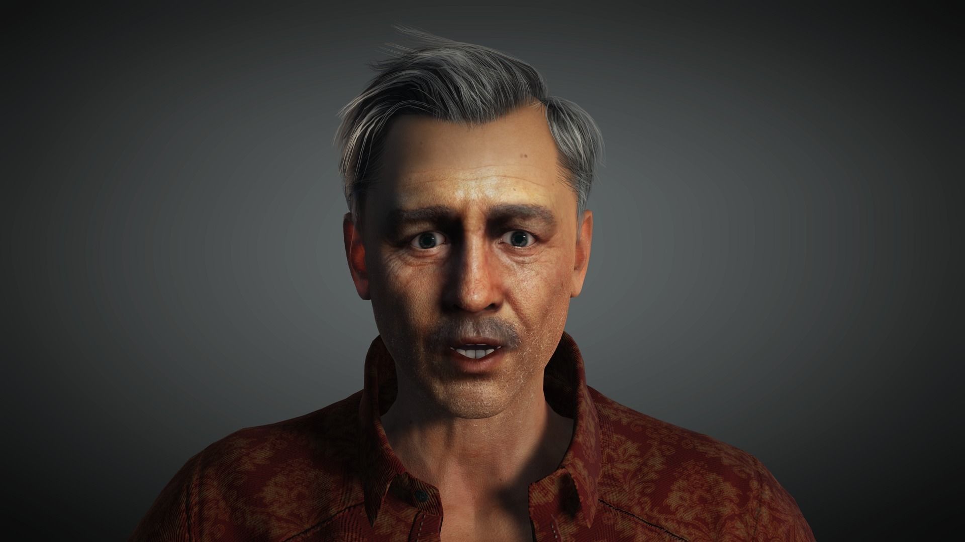 AAA Realistic Male Character 12 Low-poly 3D model_13