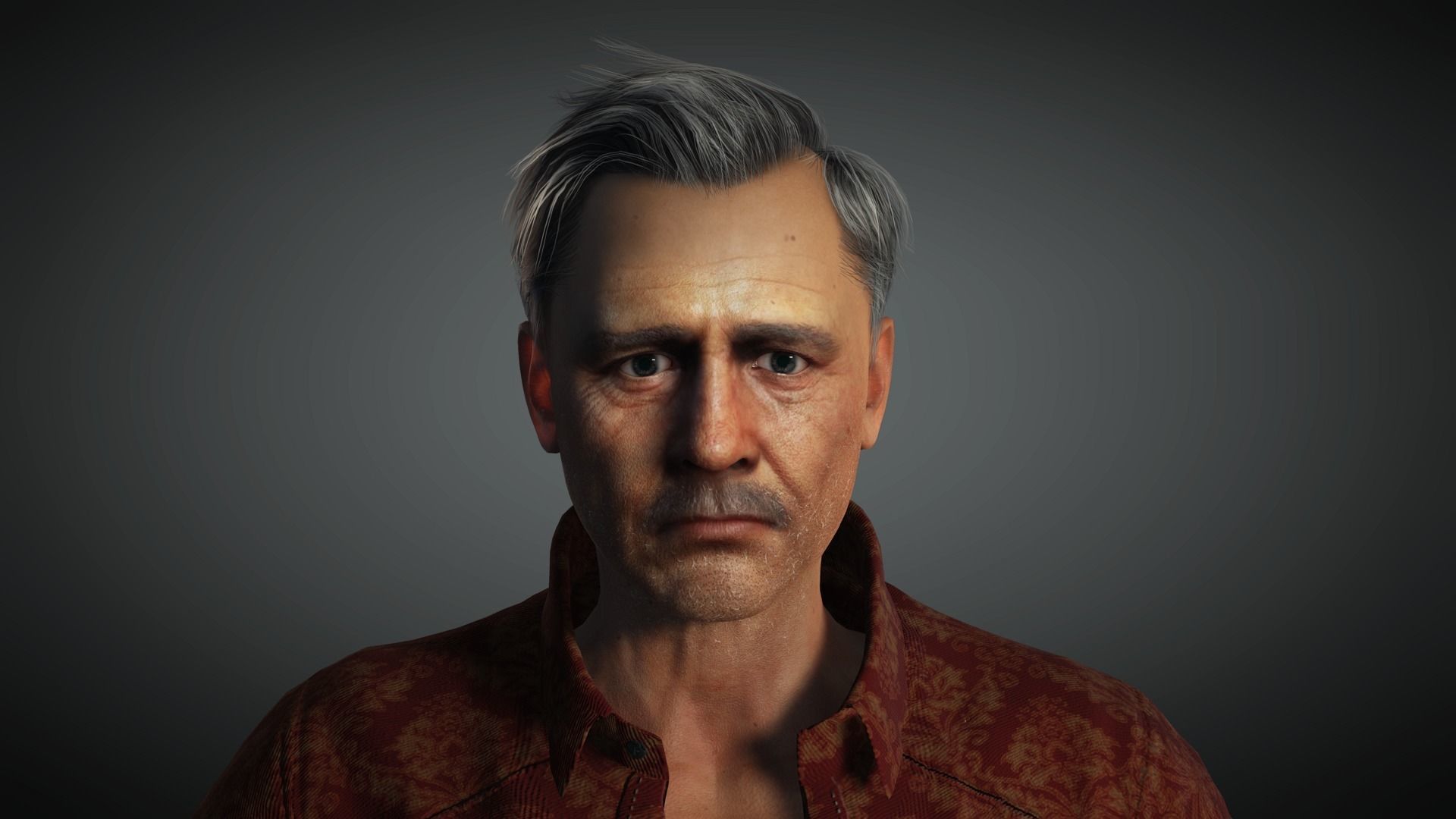 AAA Realistic Male Character 12 Low-poly 3D model_11