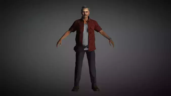 AAA Realistic Male Character 12