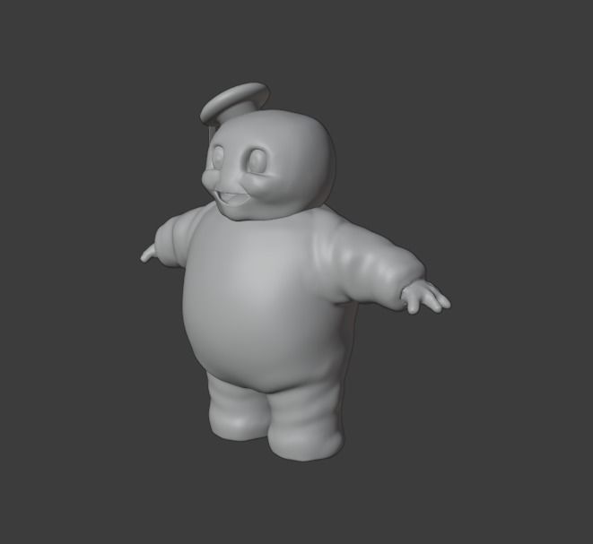 Ghostbusters marshmellow 3D model_2