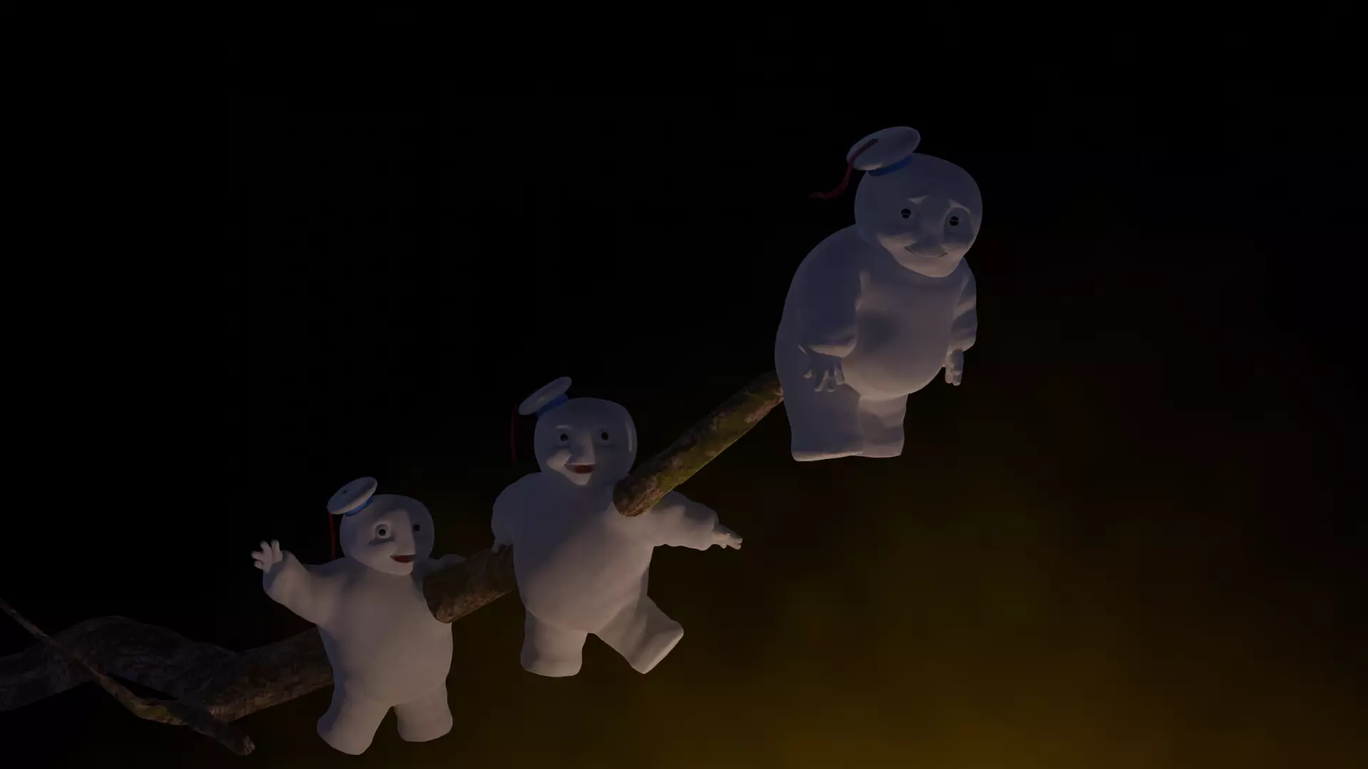 Ghostbusters marshmellow 3D model_0