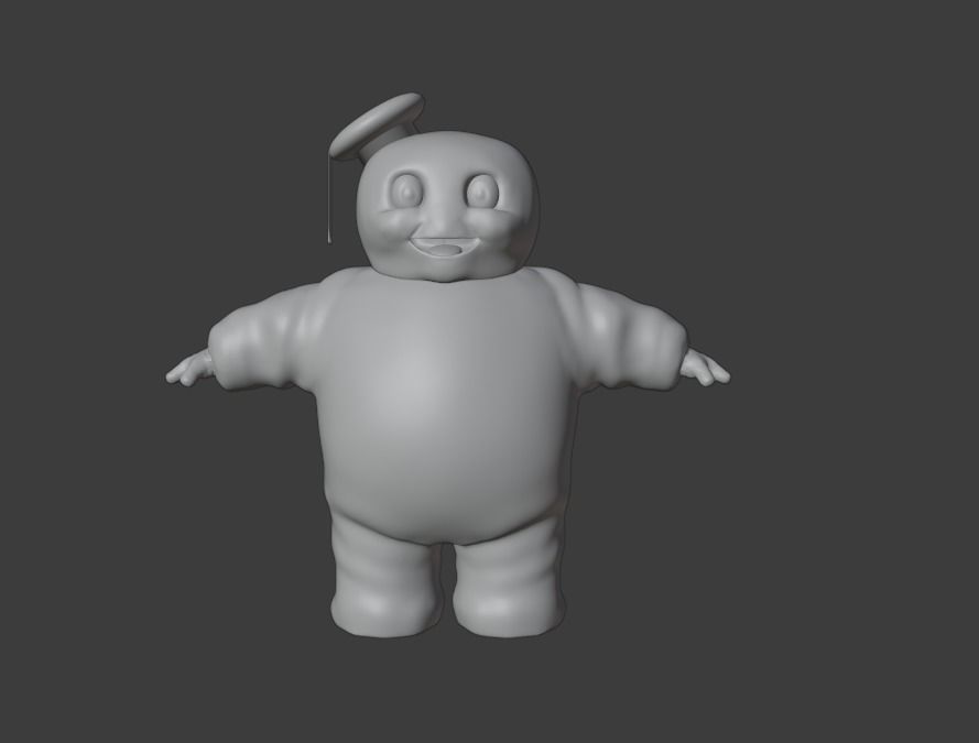 Ghostbusters marshmellow 3D model_3