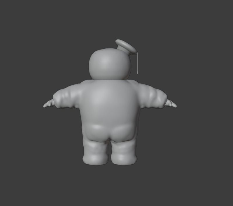 Ghostbusters marshmellow 3D model_4