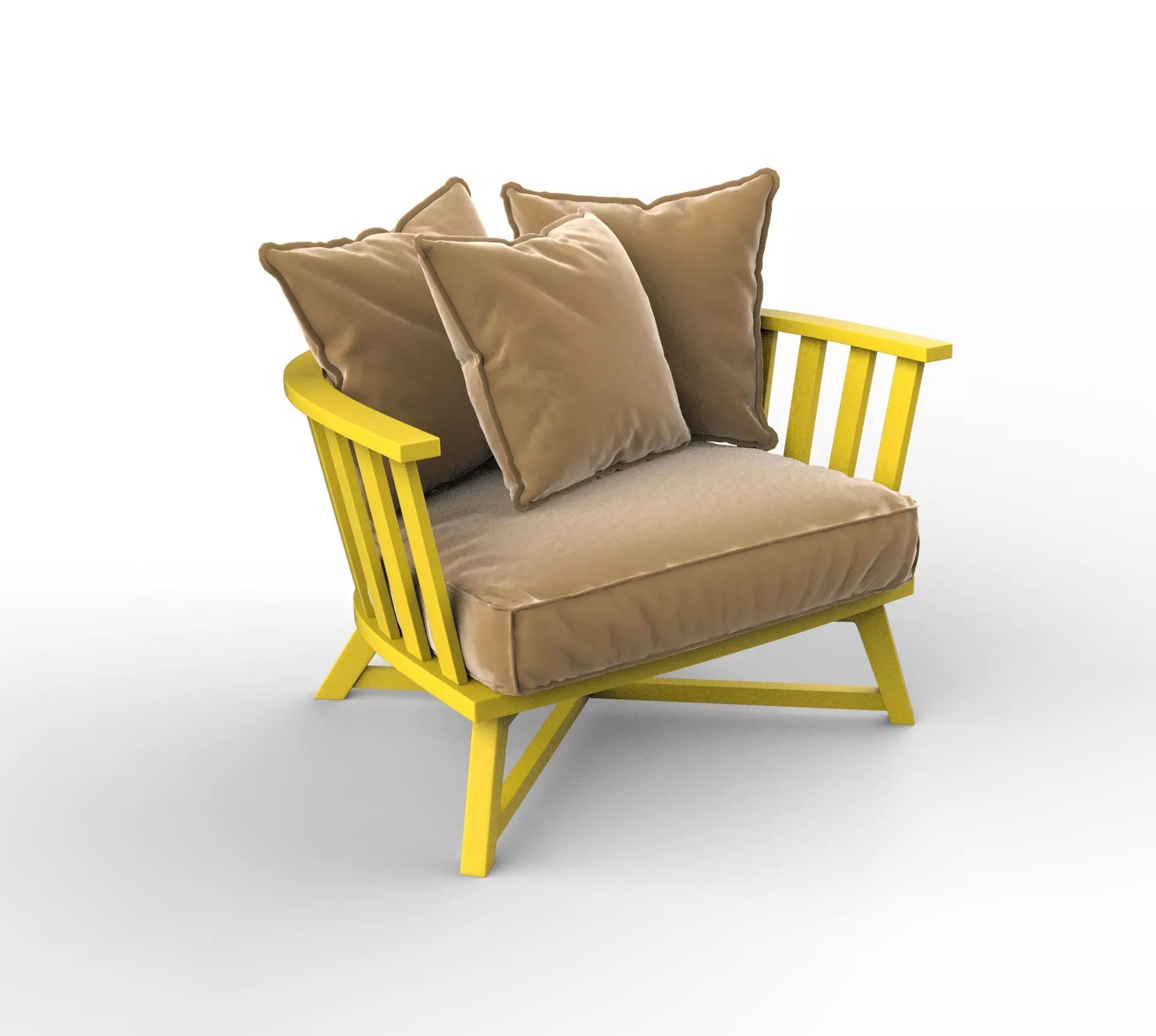 Gervasoni Armchair 3D model
