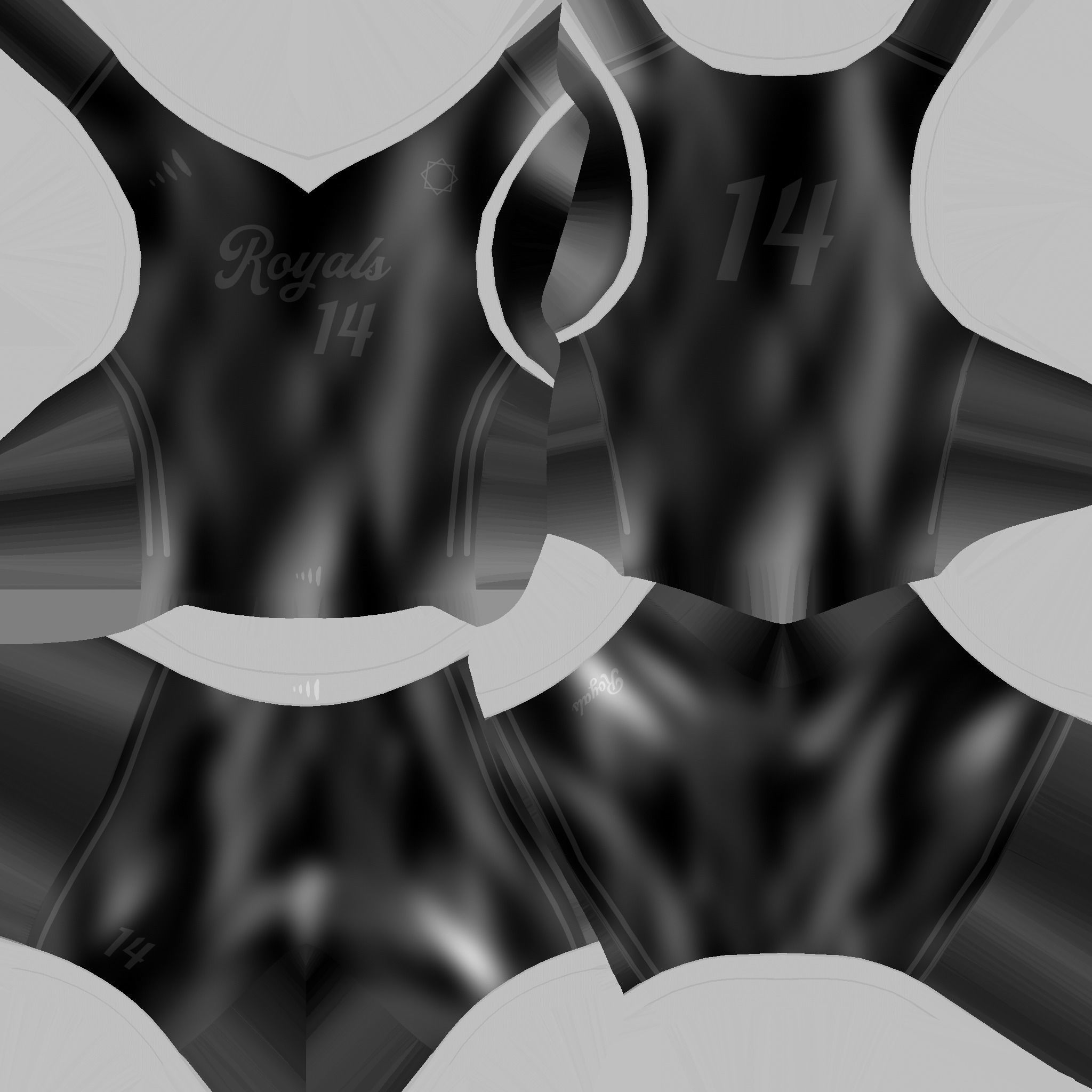 Basketball Fantasy Team Royals - Character Design Low-poly 3D model_19