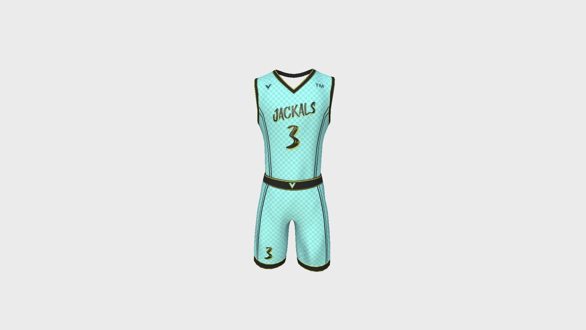 10 Basketball Fantasy Teams Uniforms - Character Design 3D Model Collection_42