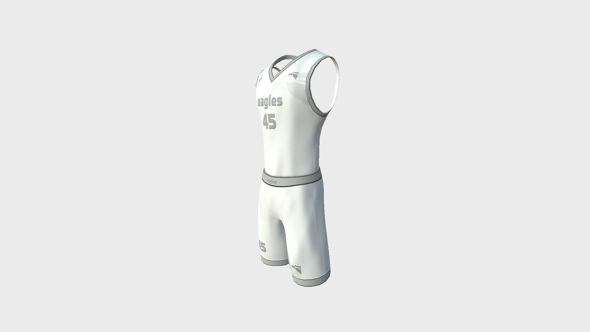 10 Basketball Fantasy Teams Uniforms - Character Design 3D Model Collection_28