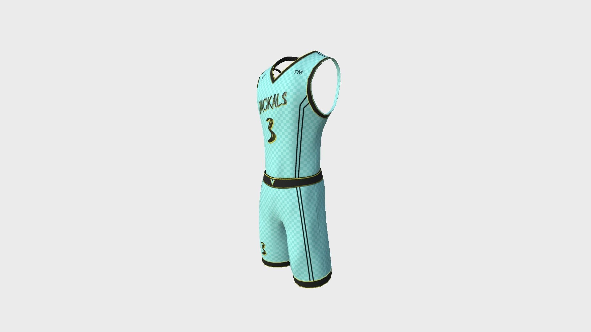10 Basketball Fantasy Teams Uniforms - Character Design 3D Model Collection_20