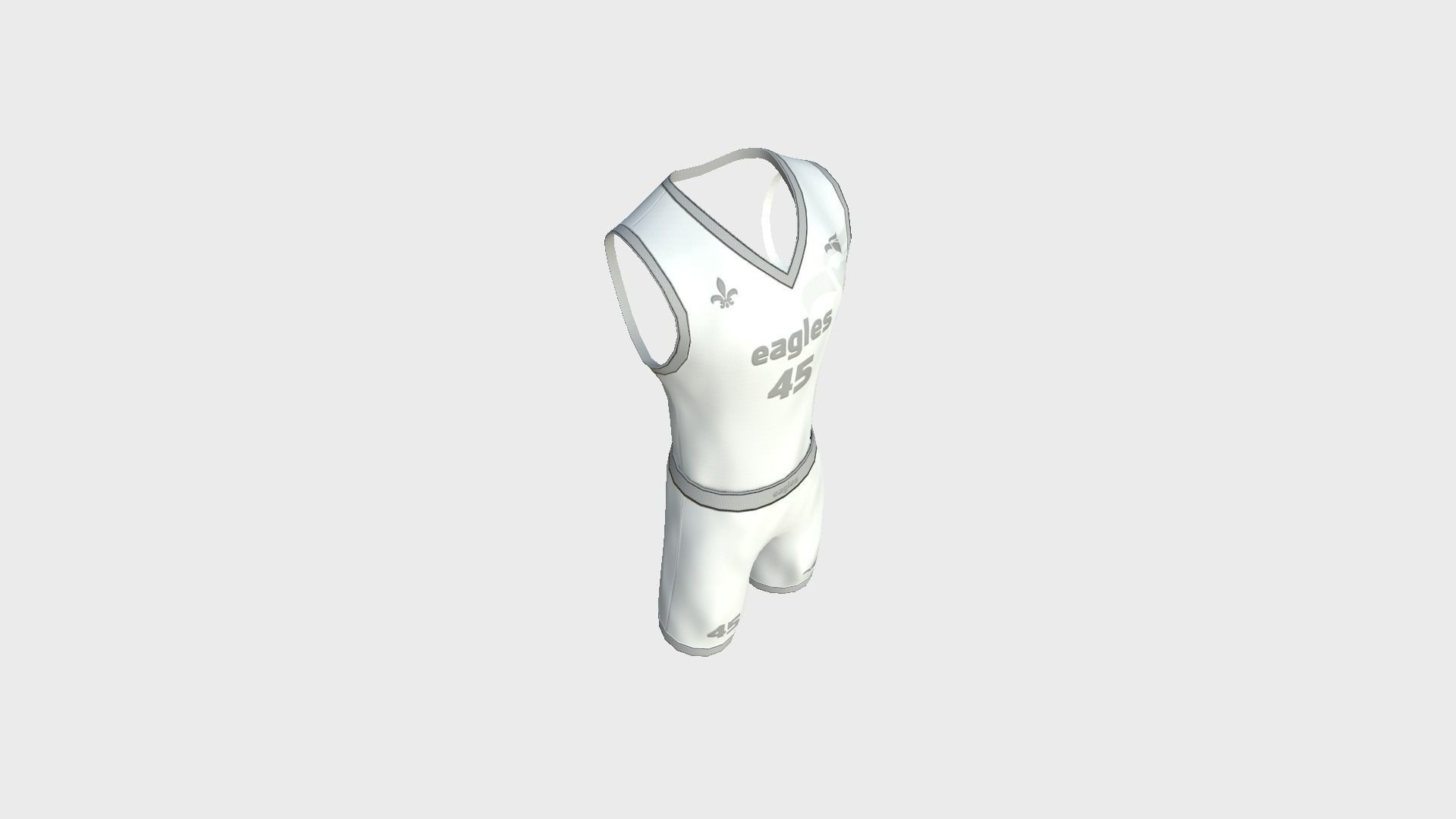 10 Basketball Fantasy Teams Uniforms - Character Design 3D Model Collection_59