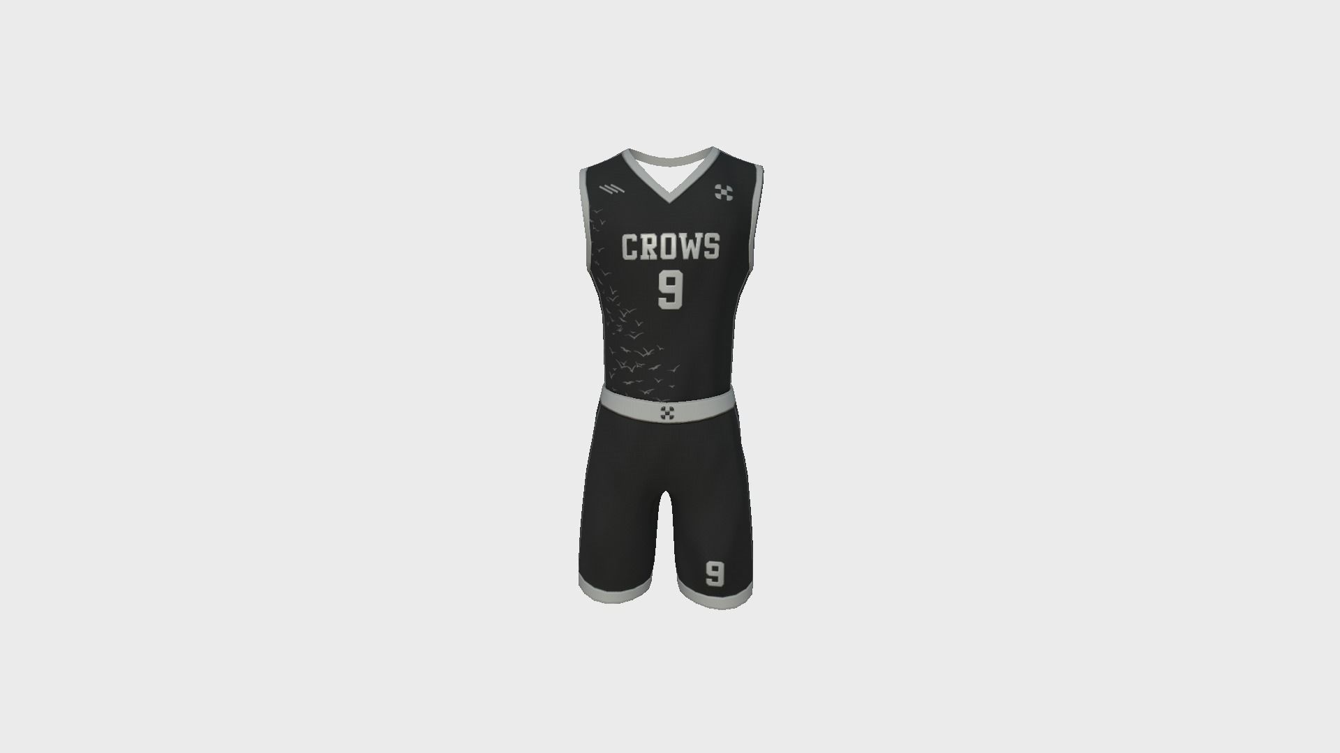 10 Basketball Fantasy Teams Uniforms - Character Design 3D Model Collection_74