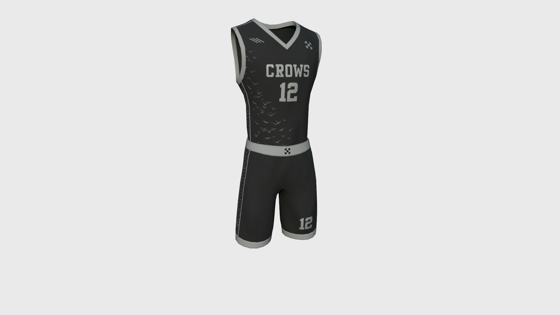 10 Basketball Fantasy Teams Uniforms - Character Design 3D Model Collection_24