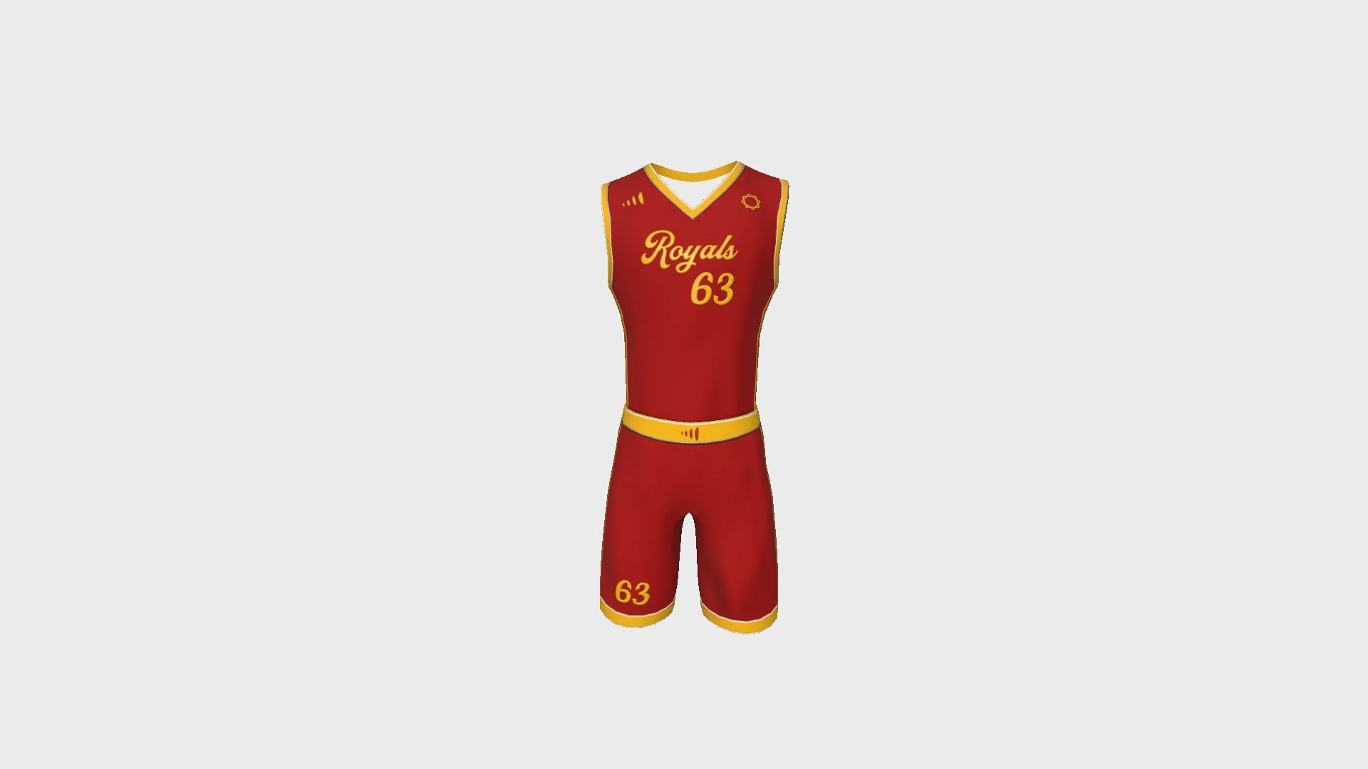 10 Basketball Fantasy Teams Uniforms - Character Design 3D Model Collection_70