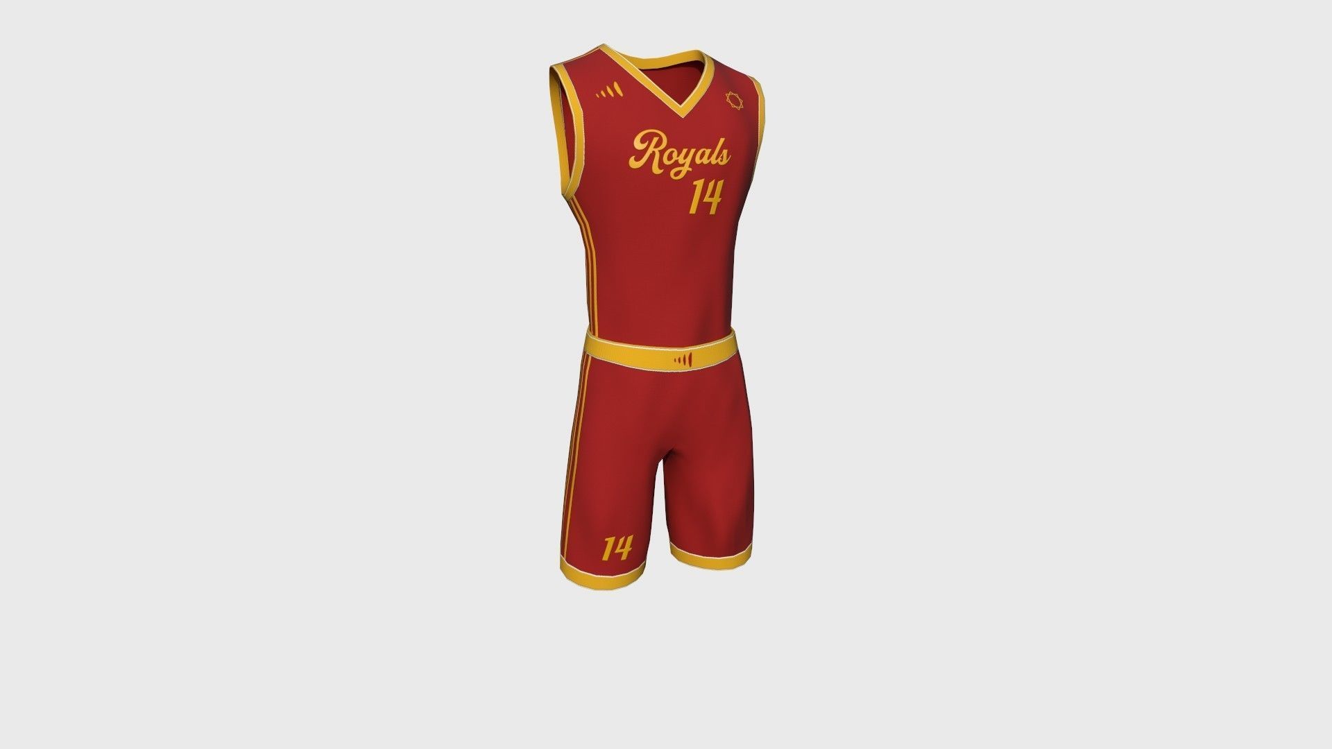 10 Basketball Fantasy Teams Uniforms - Character Design 3D Model Collection_44