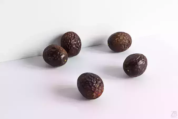 Passion Fruit 3D model