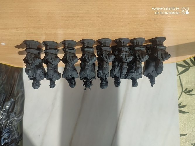 chess pieces mortal kombat 3D print model