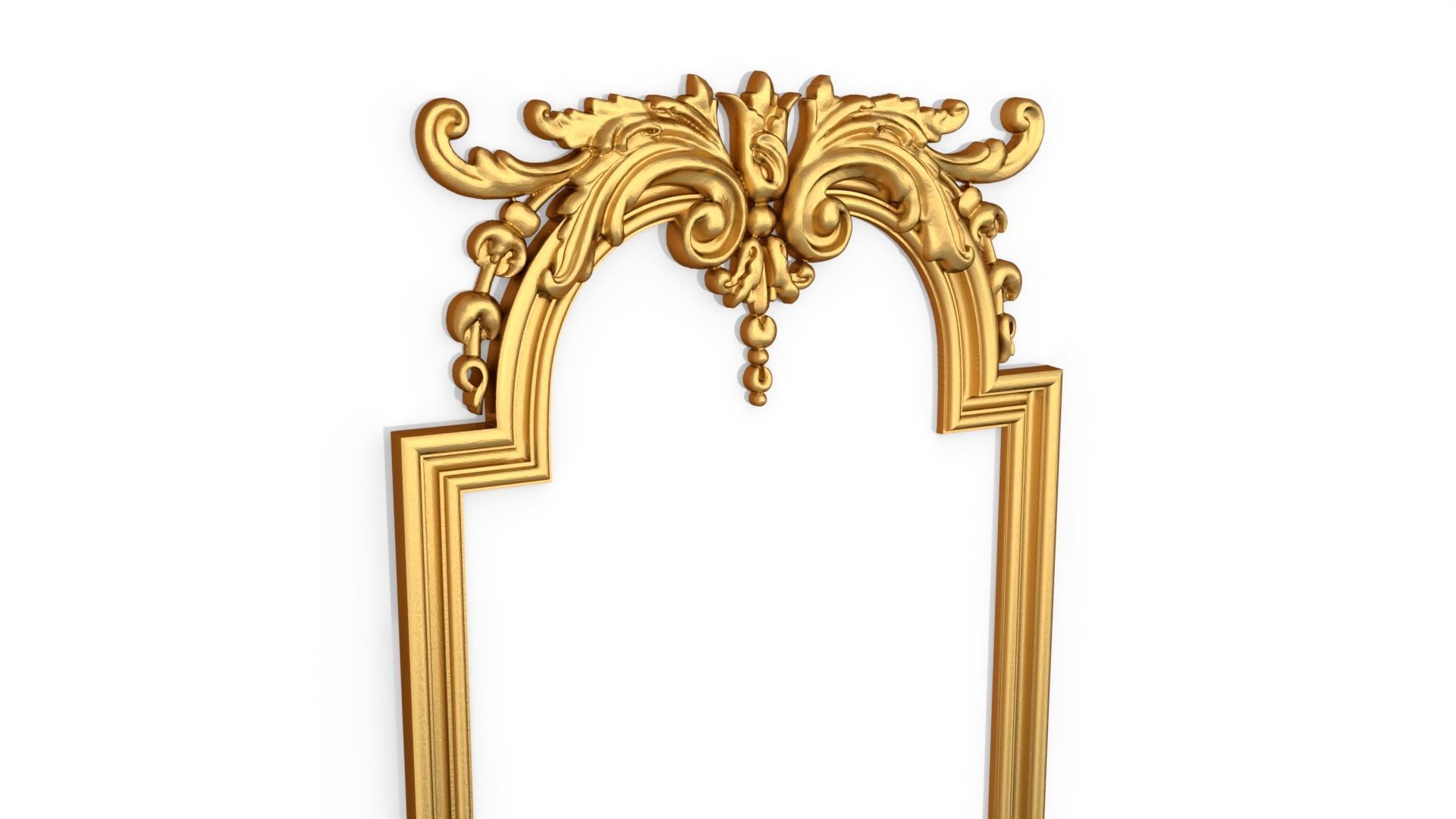 Classic decor ornament 83 3D model_2