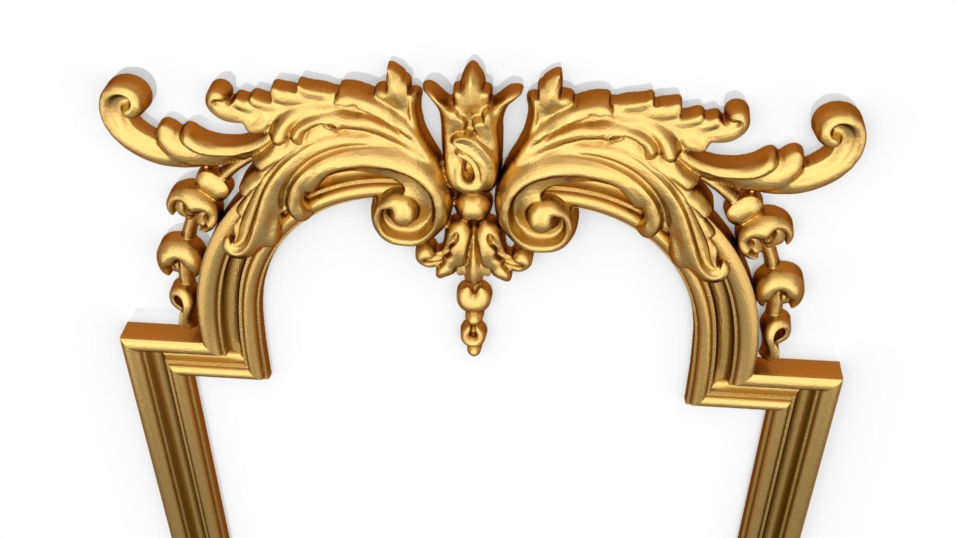 Classic decor ornament 83 3D model_4