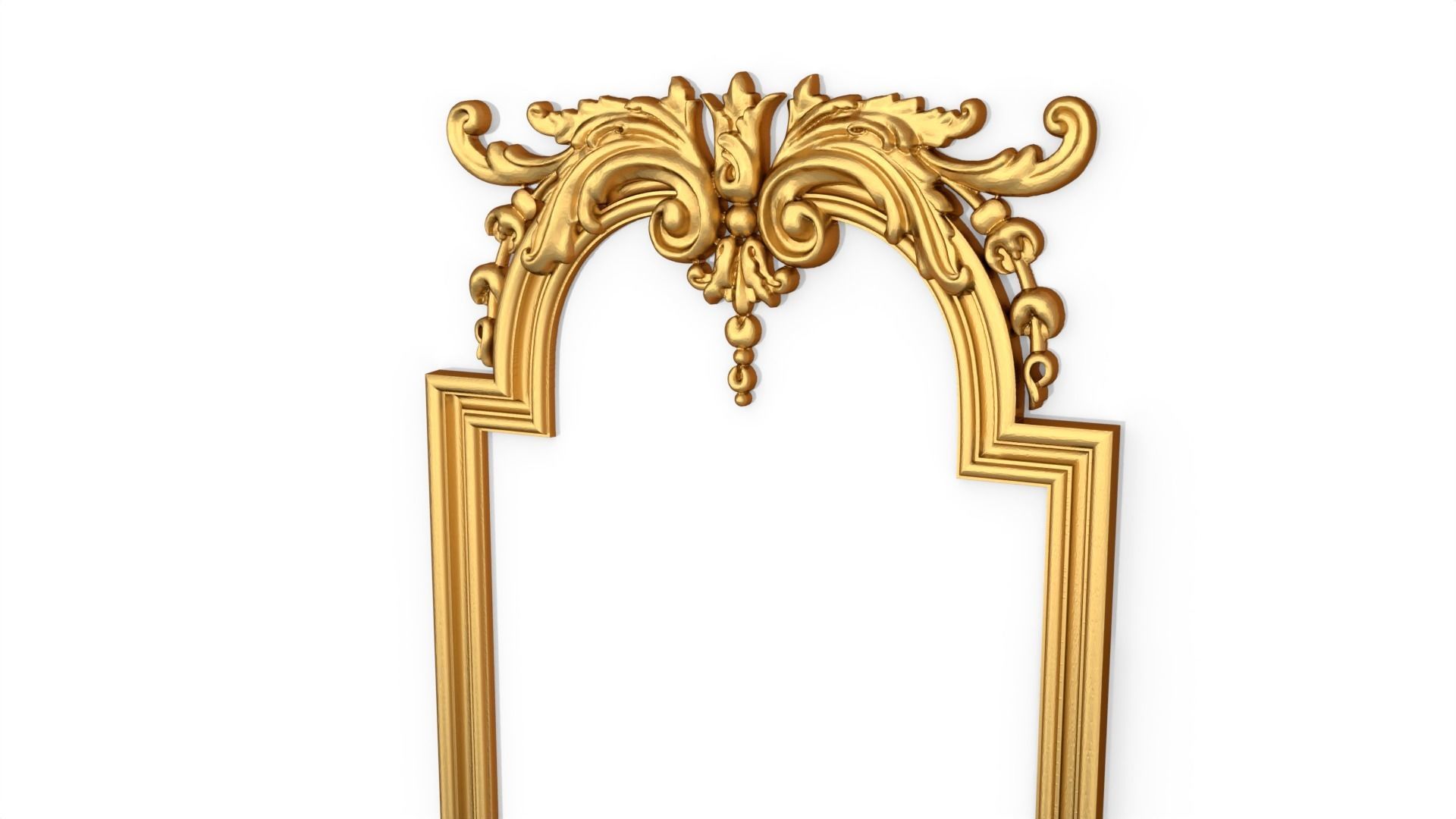 Classic decor ornament 83 3D model_1