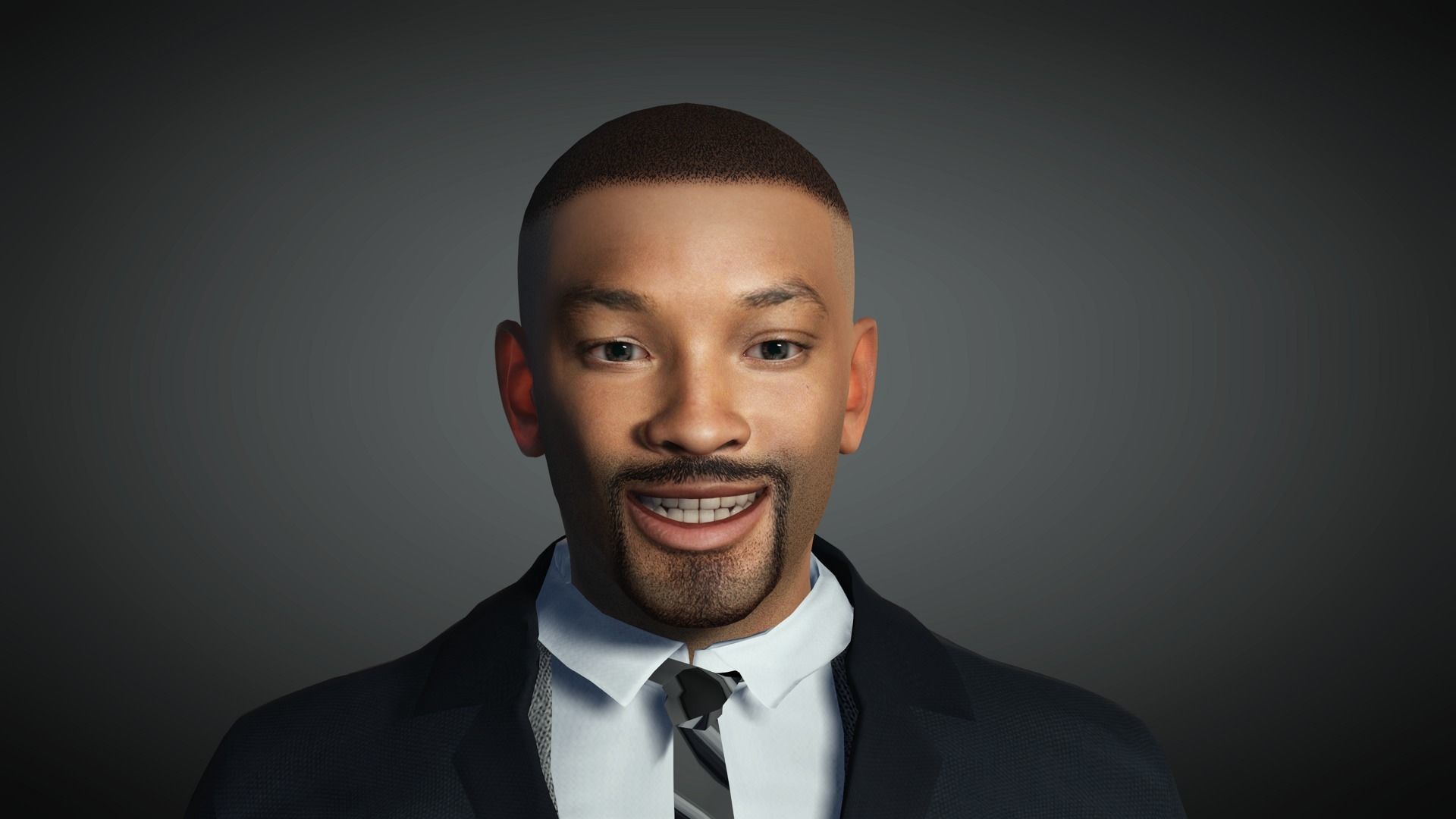 AAA Realistic Male Character 13 Low-poly 3D model_26