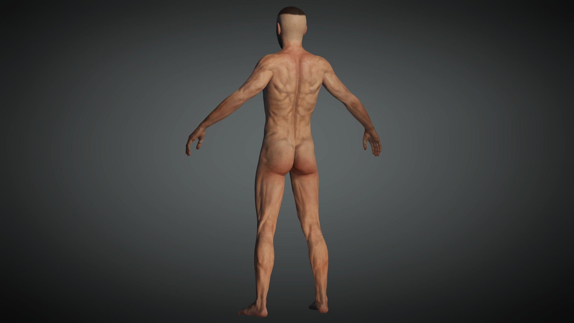 AAA Realistic Male Character 13 Low-poly 3D model_24