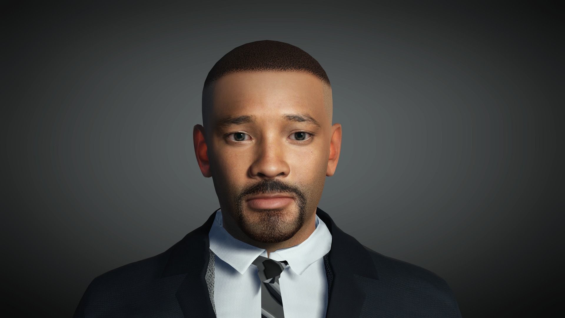 AAA Realistic Male Character 13 Low-poly 3D model_27