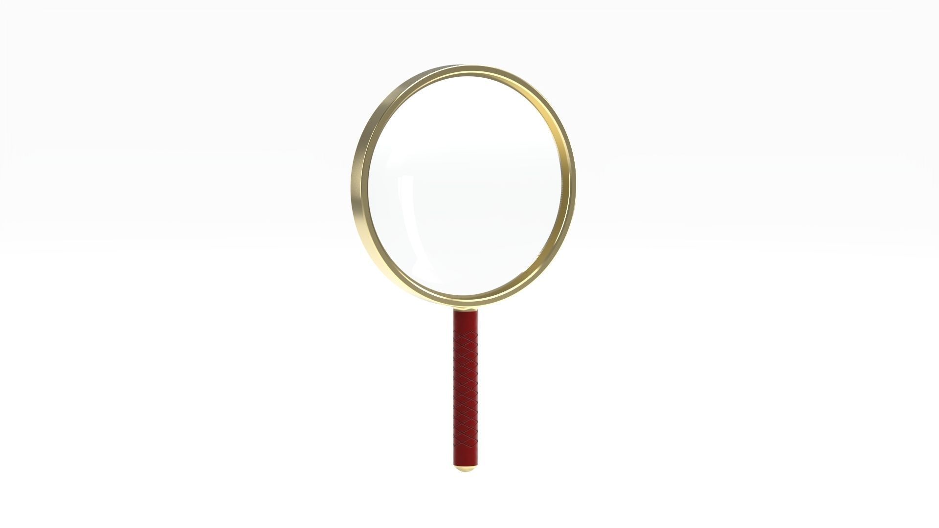 Magnifier magnifying glass 3D model_4
