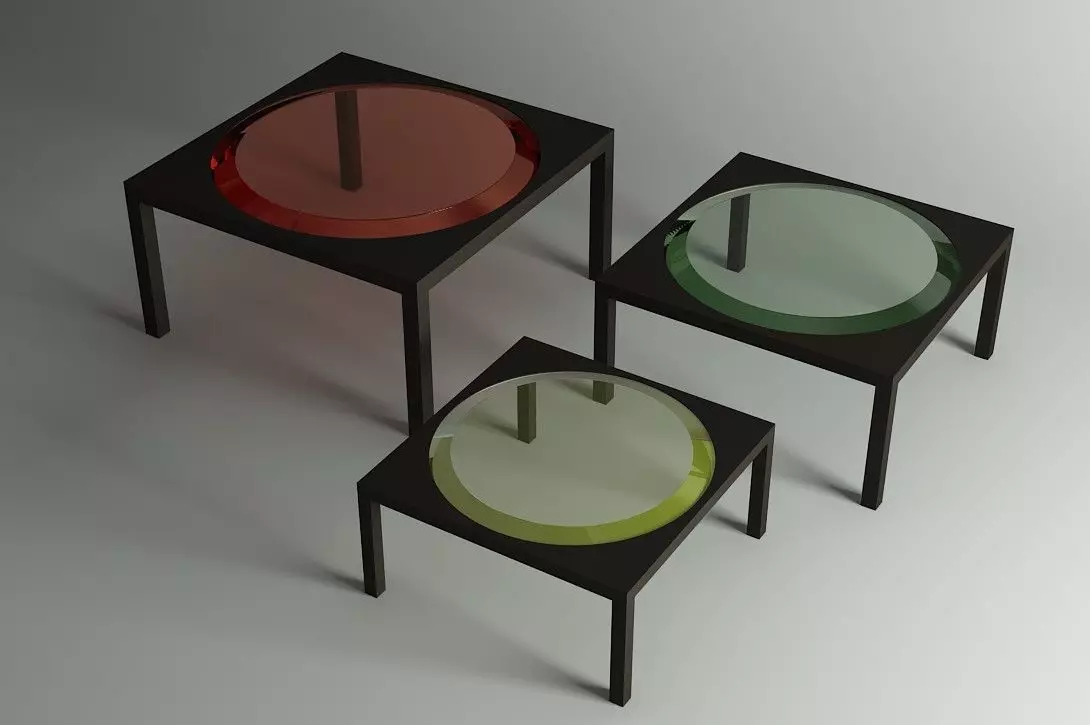 Coffee Table 1021 3D model_0