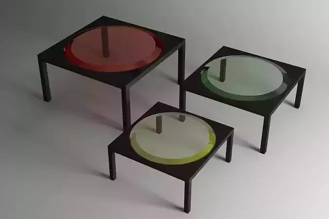 Coffee Table 1021 3D model