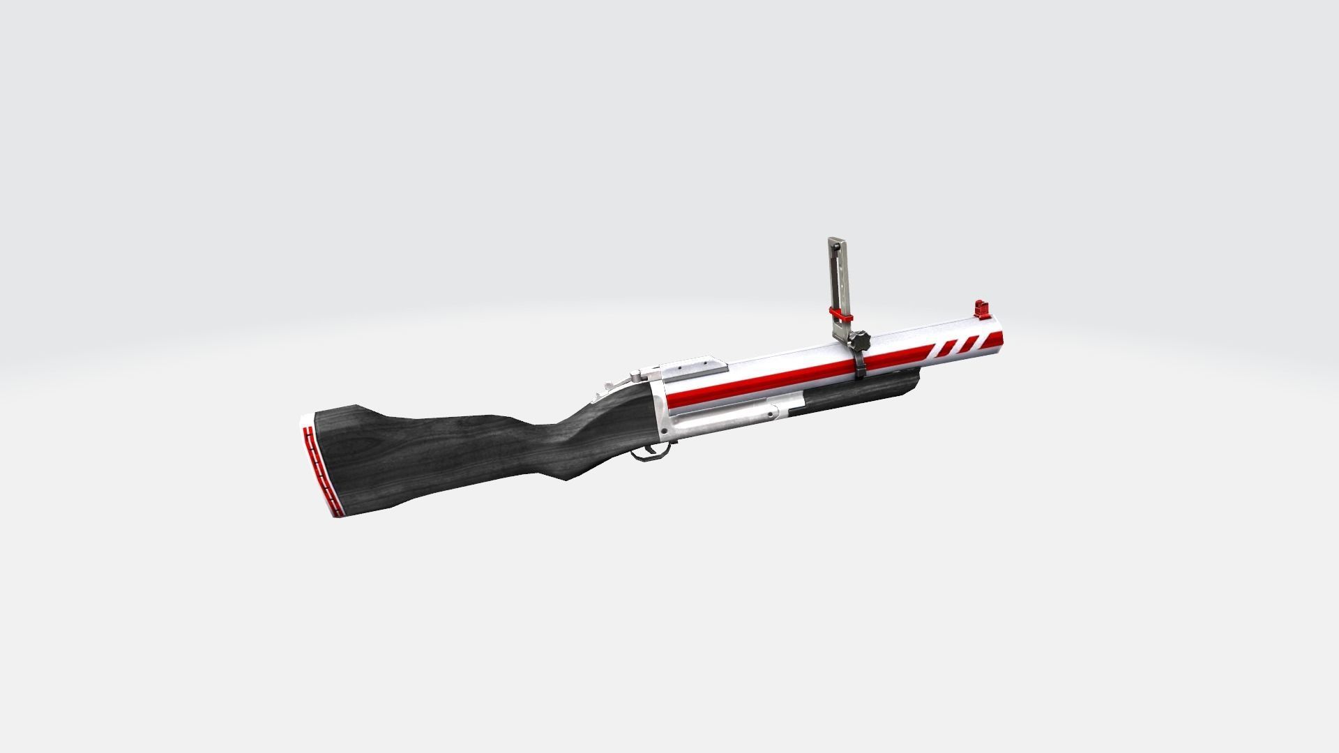 M79 Rifle Game Weapon 12x 3D model_24