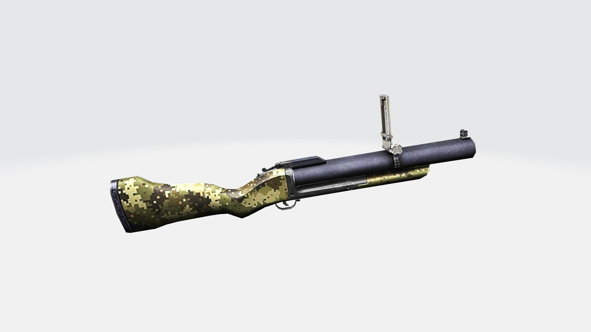 M79 Rifle Game Weapon 12x 3D model_6