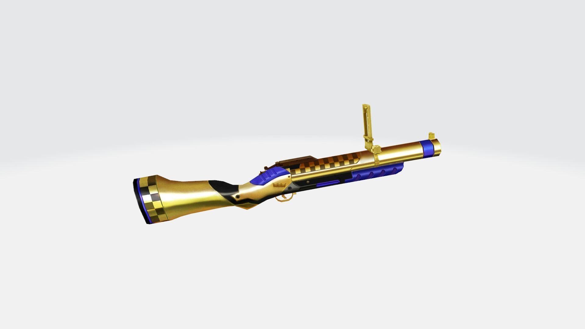 M79 Rifle Game Weapon 12x 3D model_26