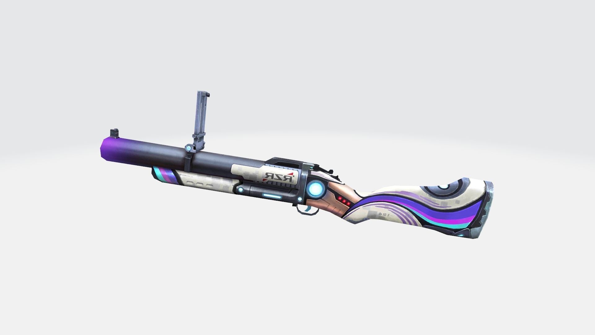 M79 Rifle Game Weapon 12x 3D model_19