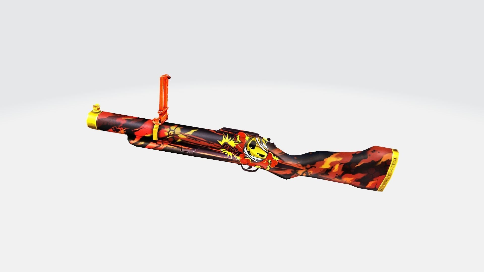 M79 Rifle Game Weapon 12x 3D model_9