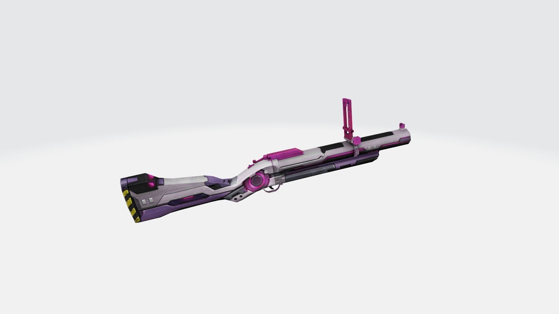 M79 Rifle Game Weapon 12x 3D model_16