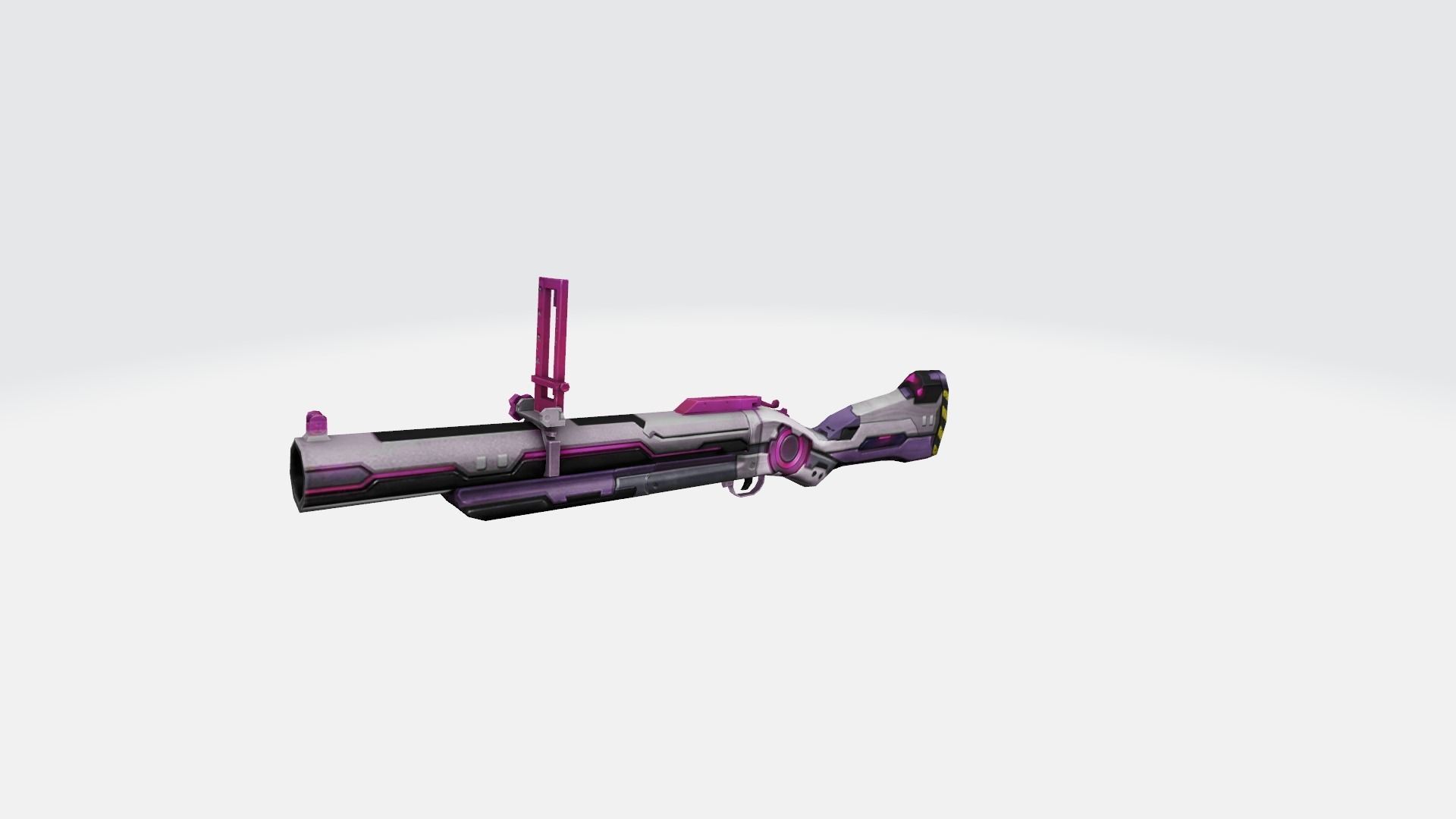 M79 Rifle Game Weapon 12x 3D model_17