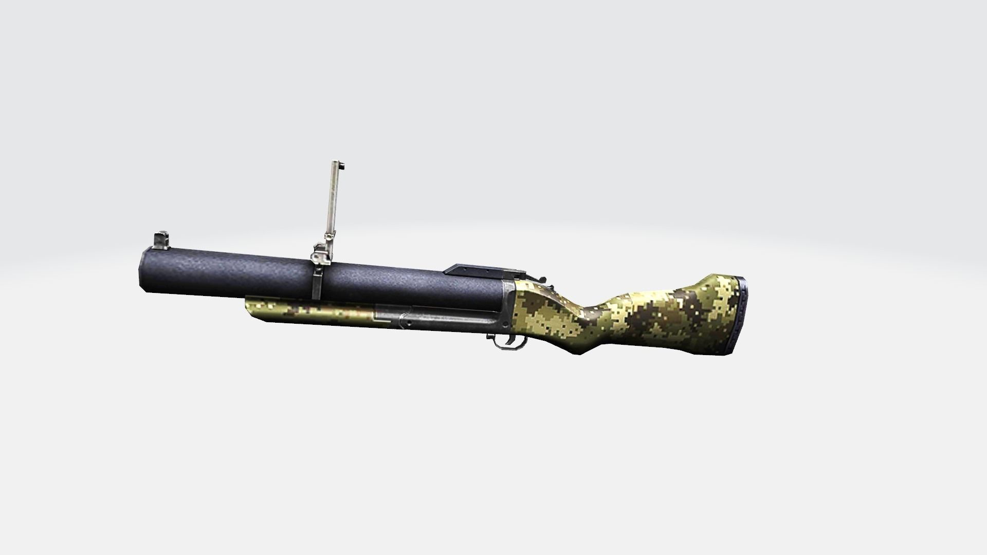 M79 Rifle Game Weapon 12x 3D model_7