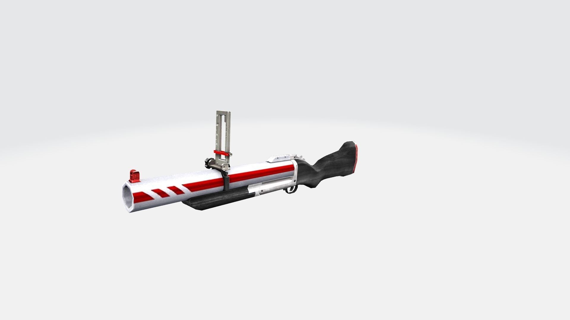 M79 Rifle Game Weapon 12x 3D model_25