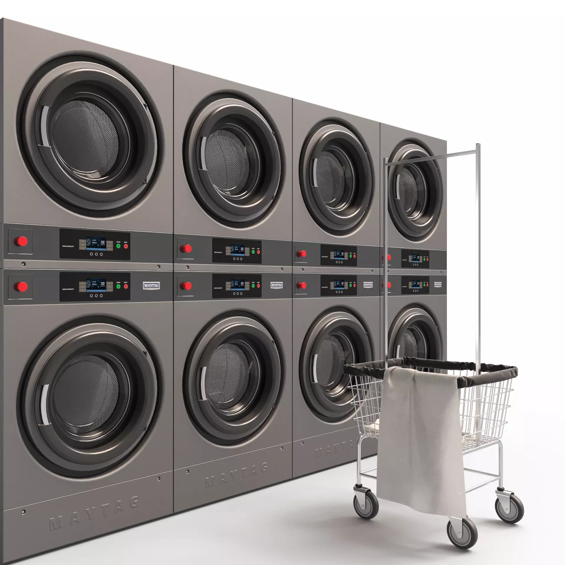 Laundromat Maytag - Laundry Collection 3D model