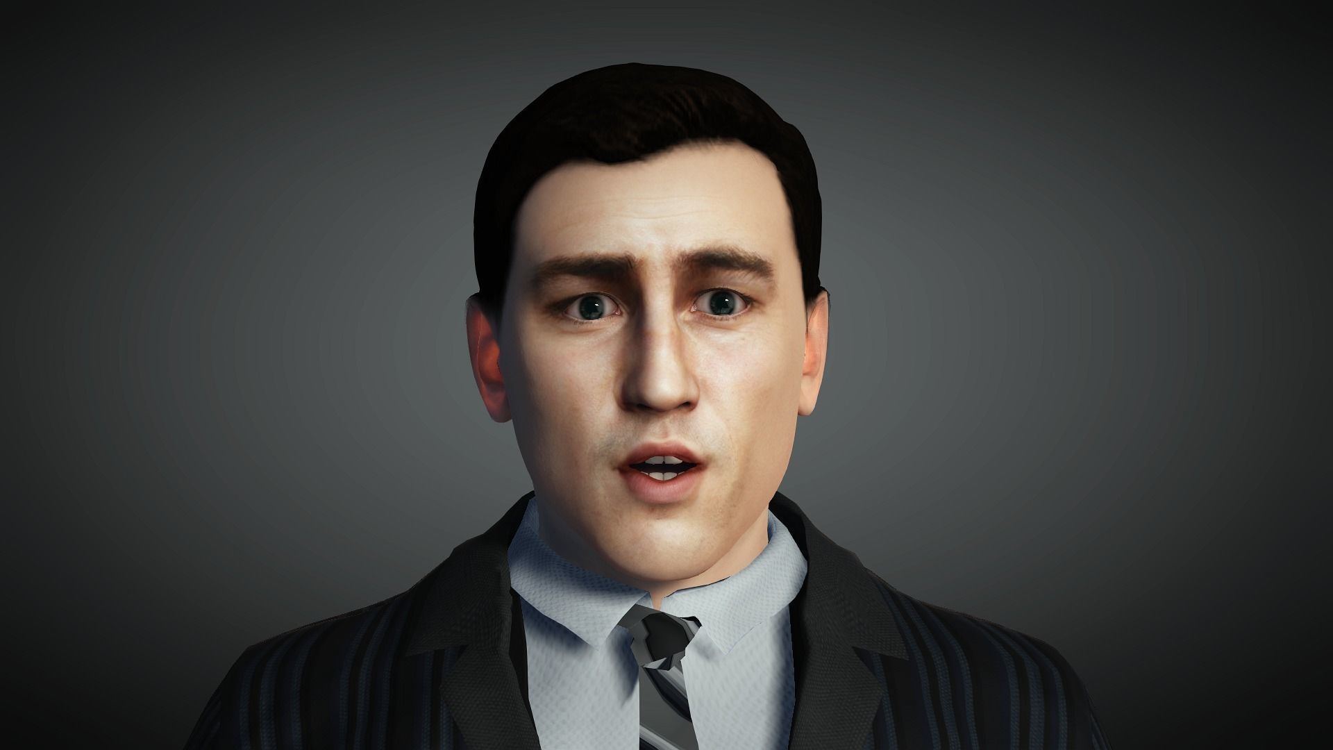 AAA Realistic Male Character 14 Low-poly 3D model_20