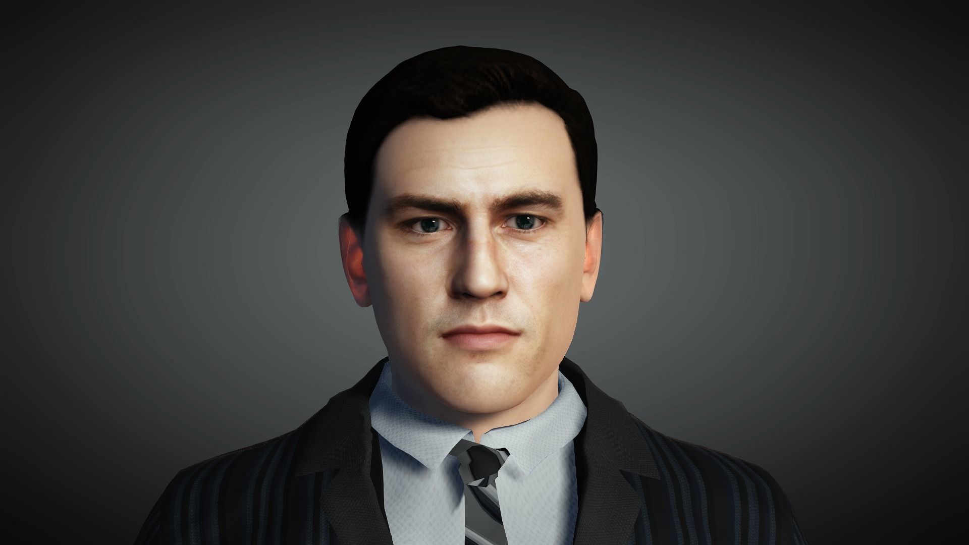 AAA Realistic Male Character 14 Low-poly 3D model_17